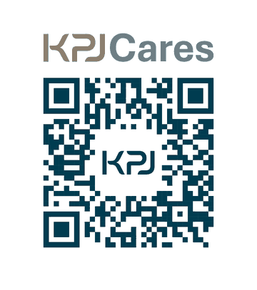 QR code linking to the KPJ Cares app download