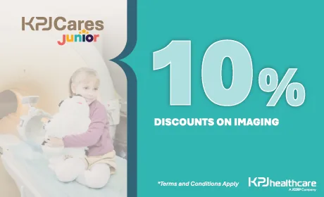 KPJ Cares Junior voucher: 10% discount on imaging