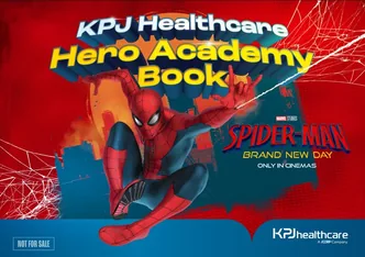 KPJ Healthcare Hero Academy activity booklet